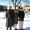 Jamie and Brothers in the Snow