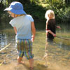 Playing in the Creek